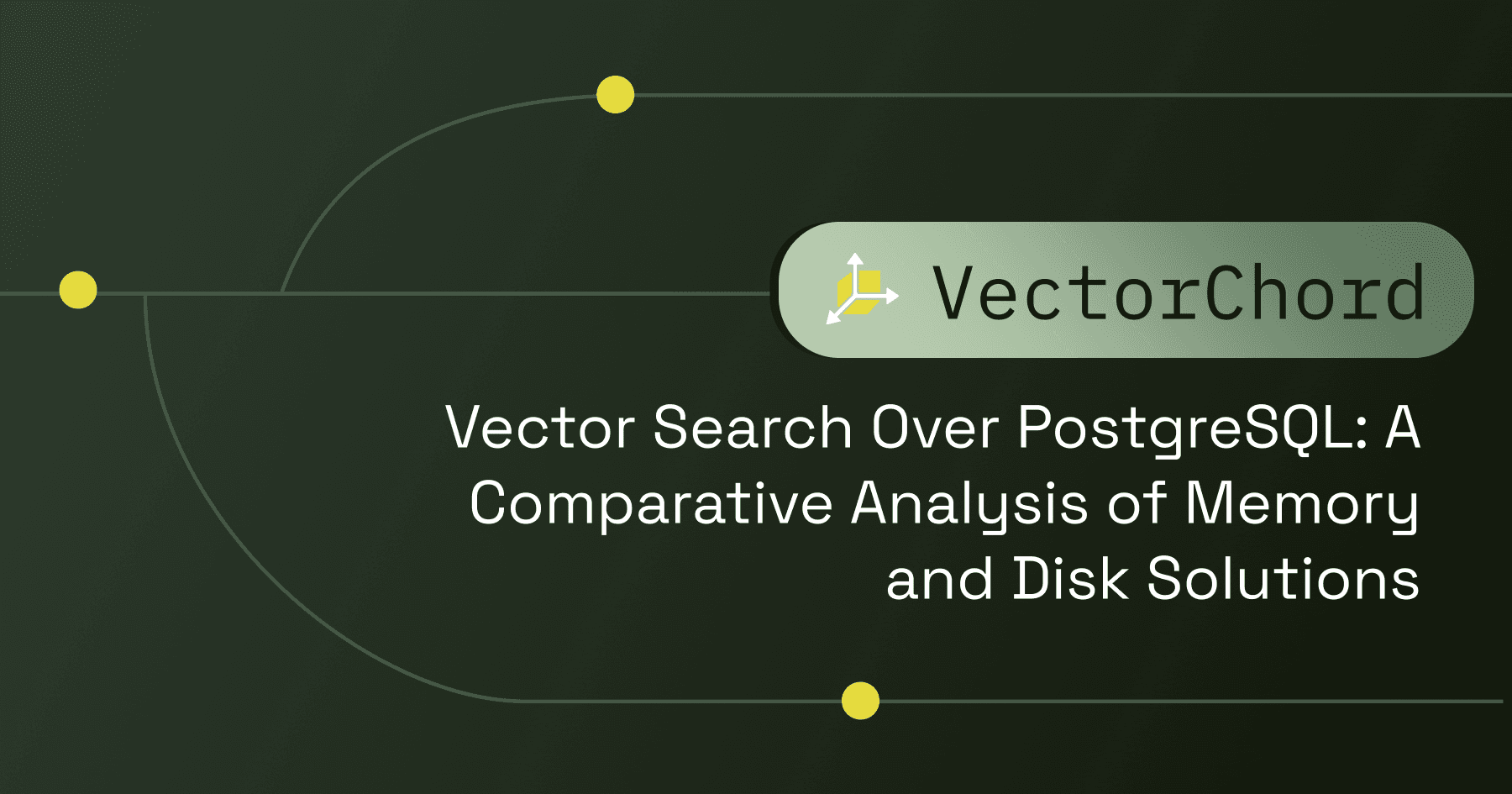 Vector Search Over PostgreSQL: A Comparative Analysis of Memory and Disk Solutions